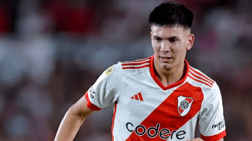 Franco Mastantuono, promesa de River, podría partir a Europa antes de los 18&nbsp;años