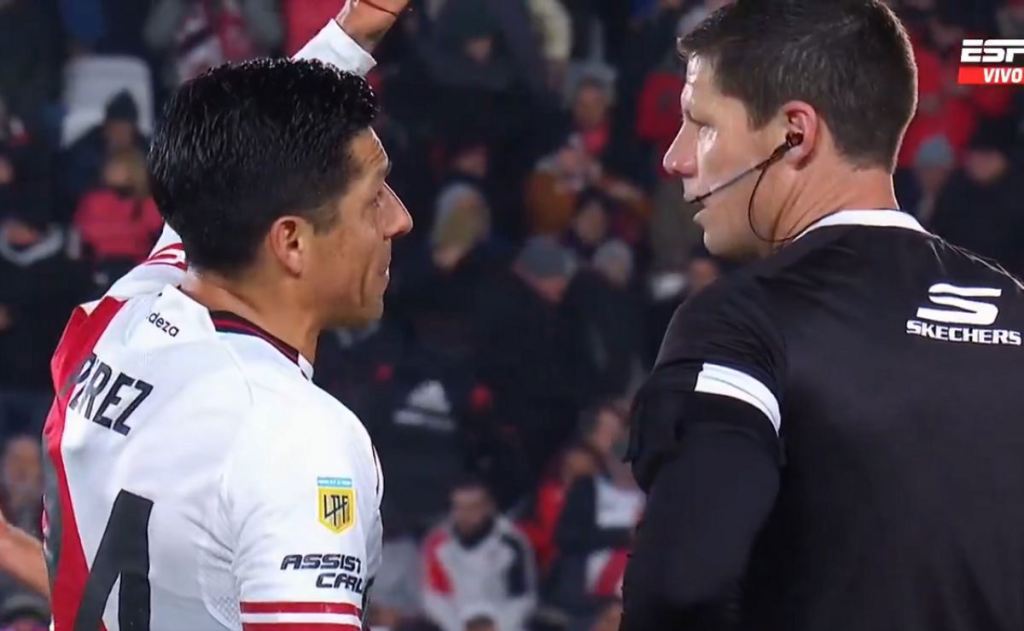 Scime fue claro sobre el gol anulado a Enzo&nbsp;Pérez
