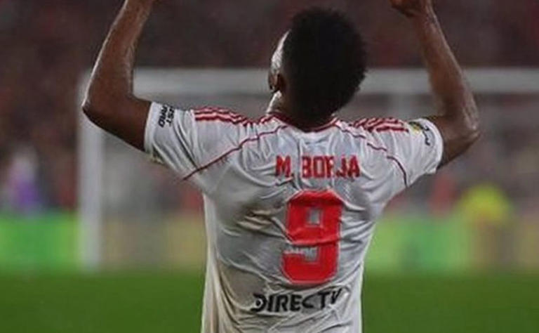 El gesto de Borja tras errar frente a Godoy&nbsp;Cruz