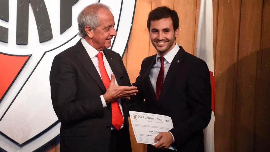 D´Onofrio: «Estoy orgulloso de que un joven que salió del club sea&nbsp;presidente»