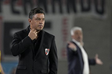 Gallardo suspendió la rueda de prensa tras el empate de River frente a&nbsp;Lanús