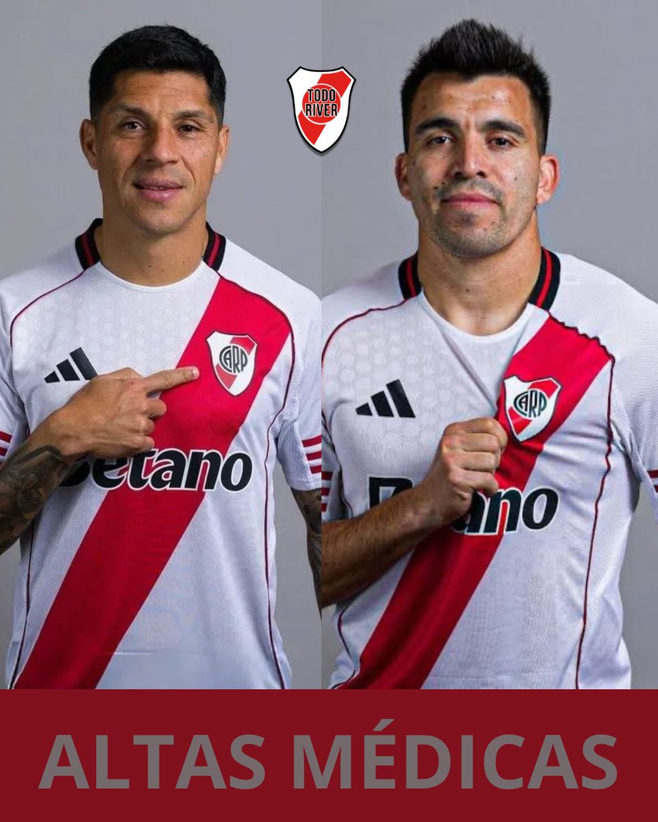 Acuña y Pérez recibieron el alta y jugarán contra Independiente&nbsp;Rivadavia